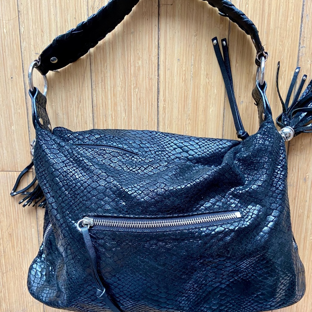 Chez leather handbag